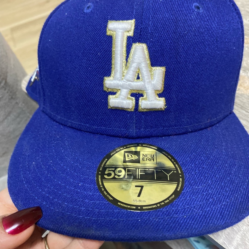 New Era Blue LA Cap fitted size 7